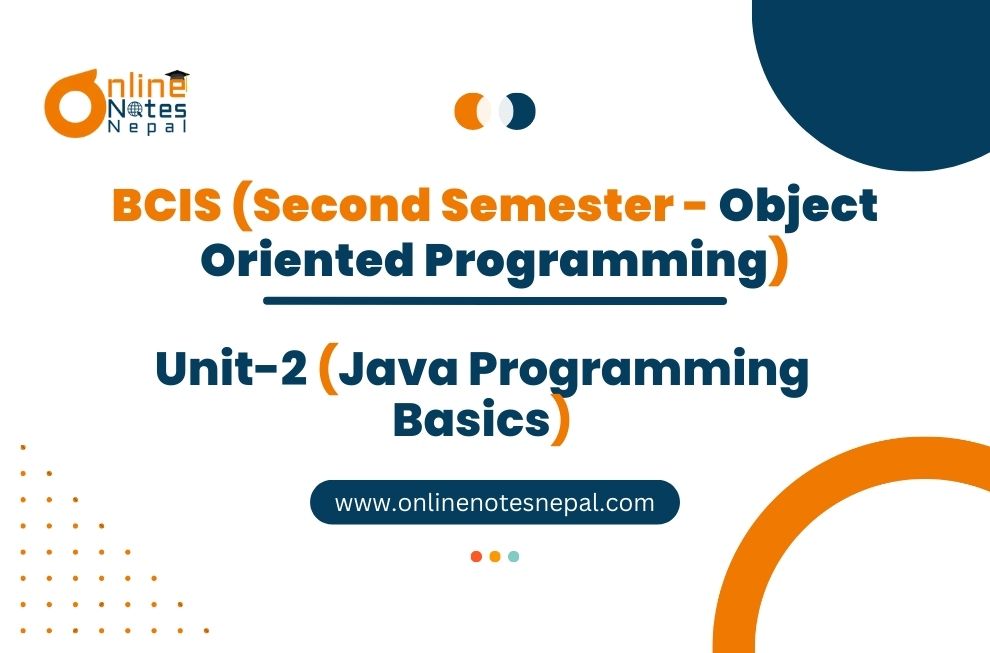 Java Programming Basics Photo
